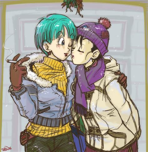 bulma x chichi|Weekend at Chi.